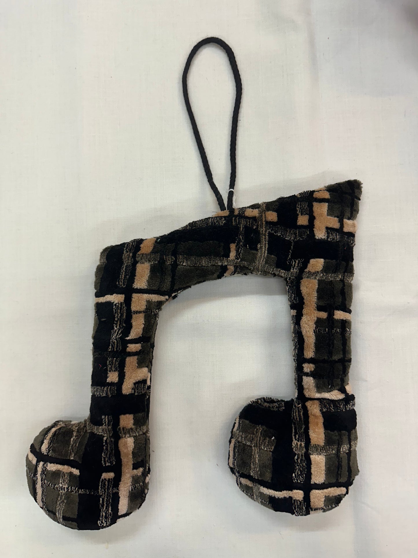 Nappa e Fuori Porta Note Musicali in velluto